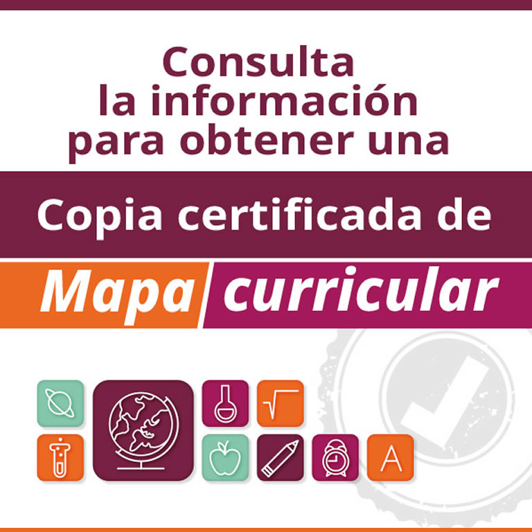 Copia Certificada del Mapa Curricular