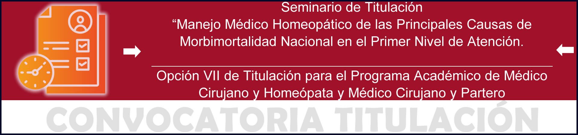 Seminario de Titulación