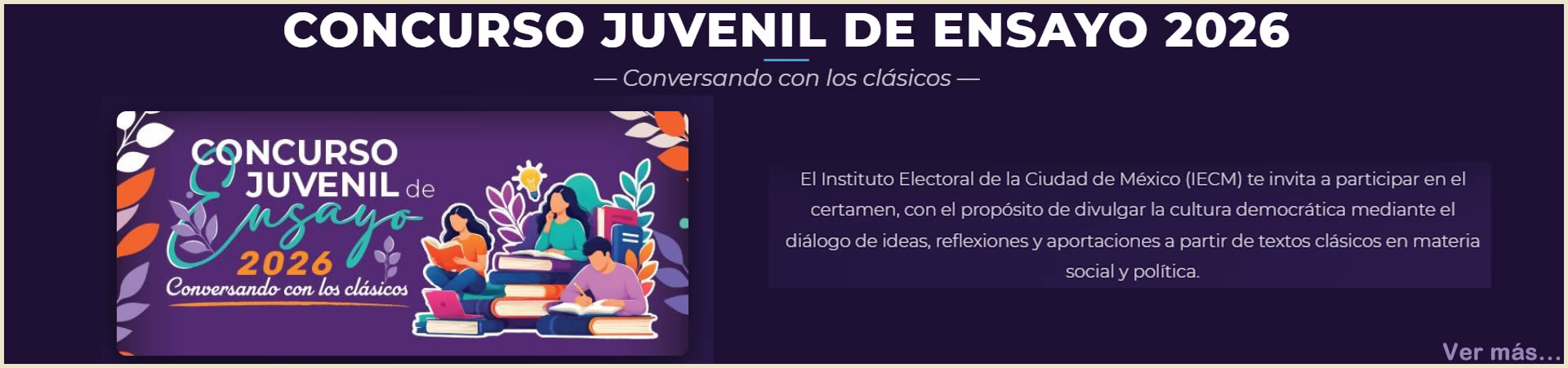 Concurso juvenil de ensayo